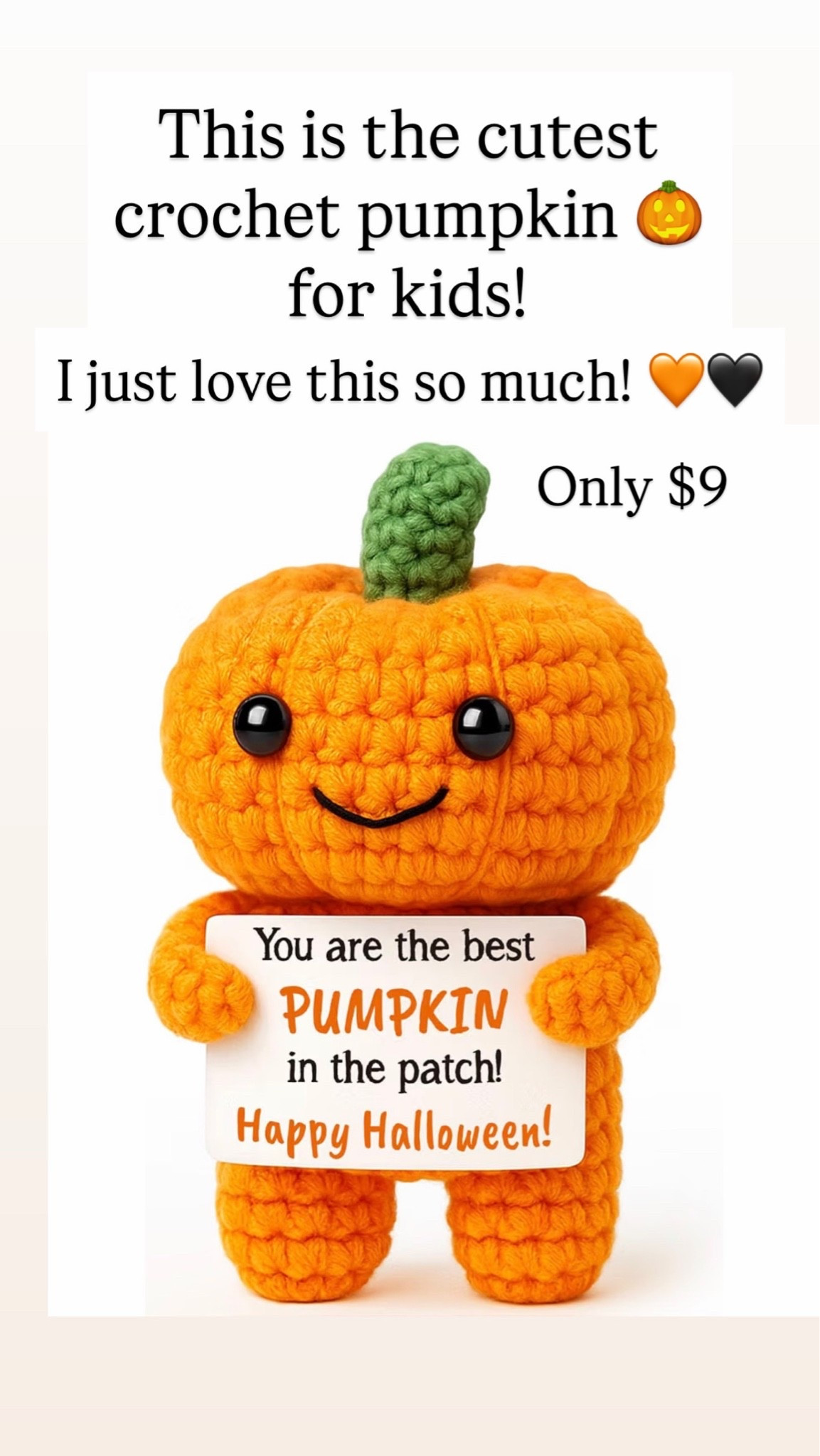 Crochet pumpkin for kids

#LTKKids