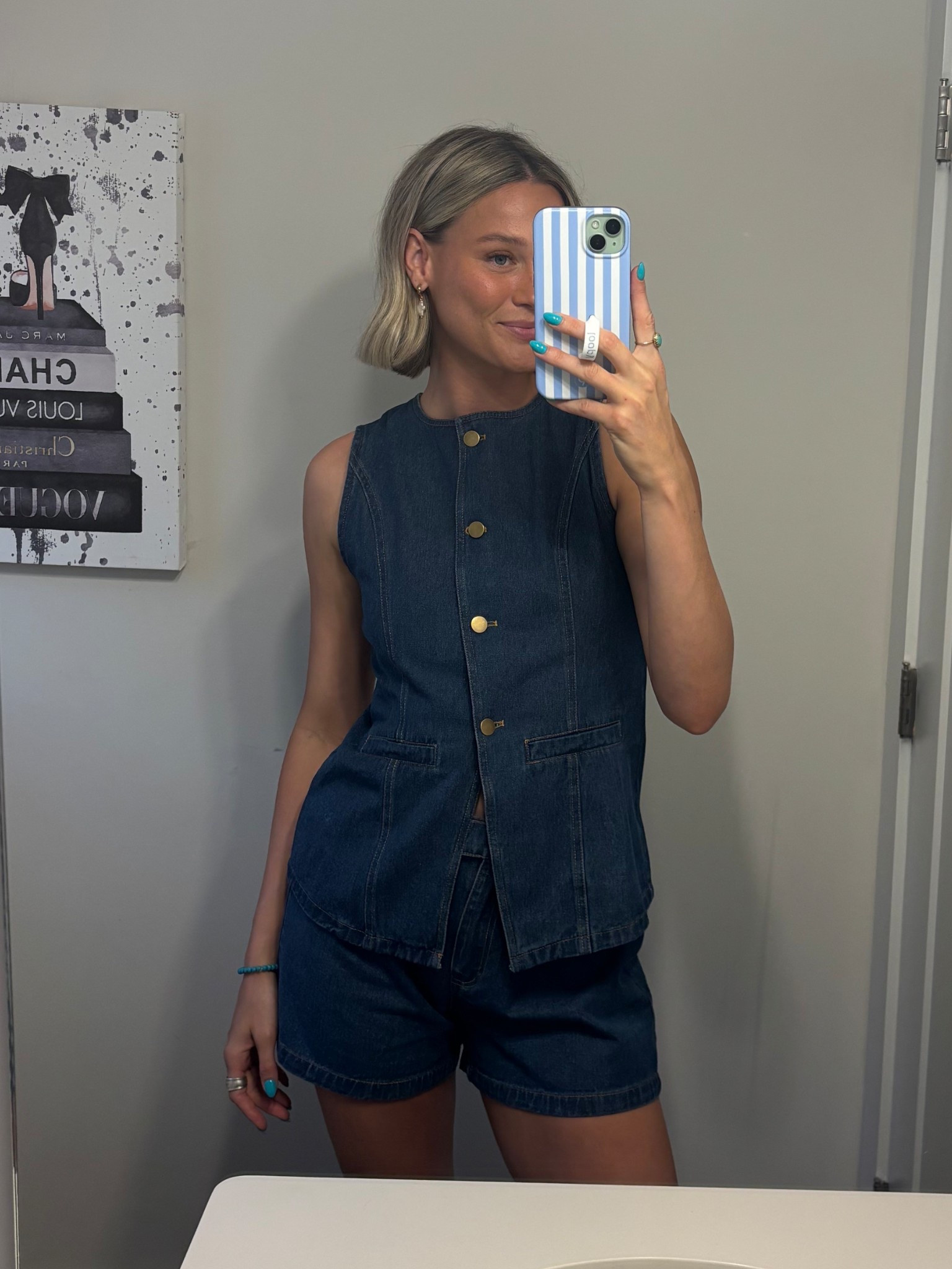 The cutest and AFFORDABLE denim set🤠✨ 

#LTKStyleTip #LTKSeasonal #LTKFindsUnder50