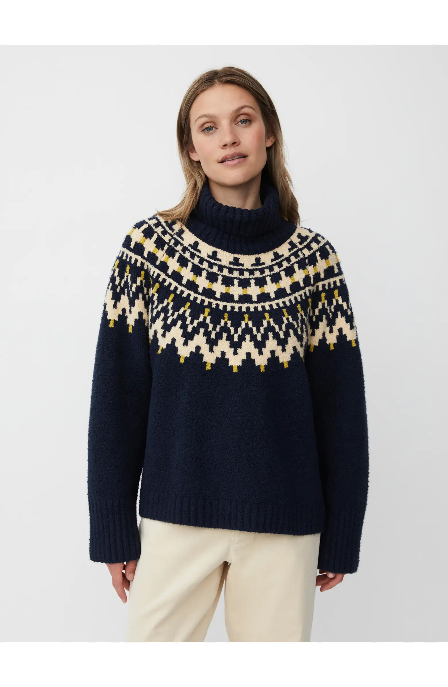 Long Sleeve High Neck Knit Sweater | Nordstrom