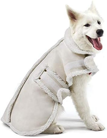 Dog Winter Jacket, Warm Windproof Dog Sweaters for Small Dogs, Thick Apparelf Fleece Coat for Med... | Amazon (US)