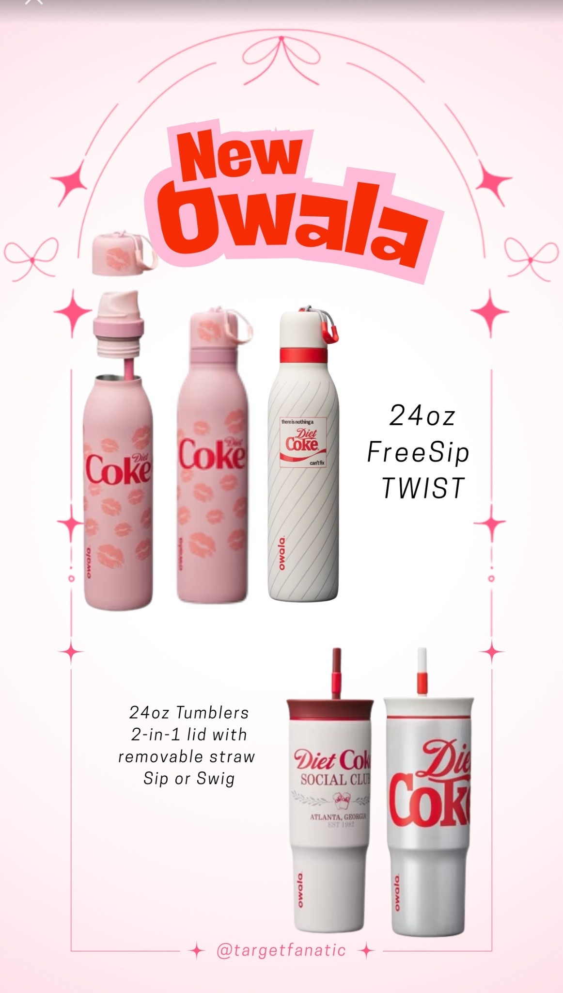 NEW Diet Coke Owala collection at Target 🎯 

#LTKGiftGuide #LTKHoliday #LTKCyberWeek