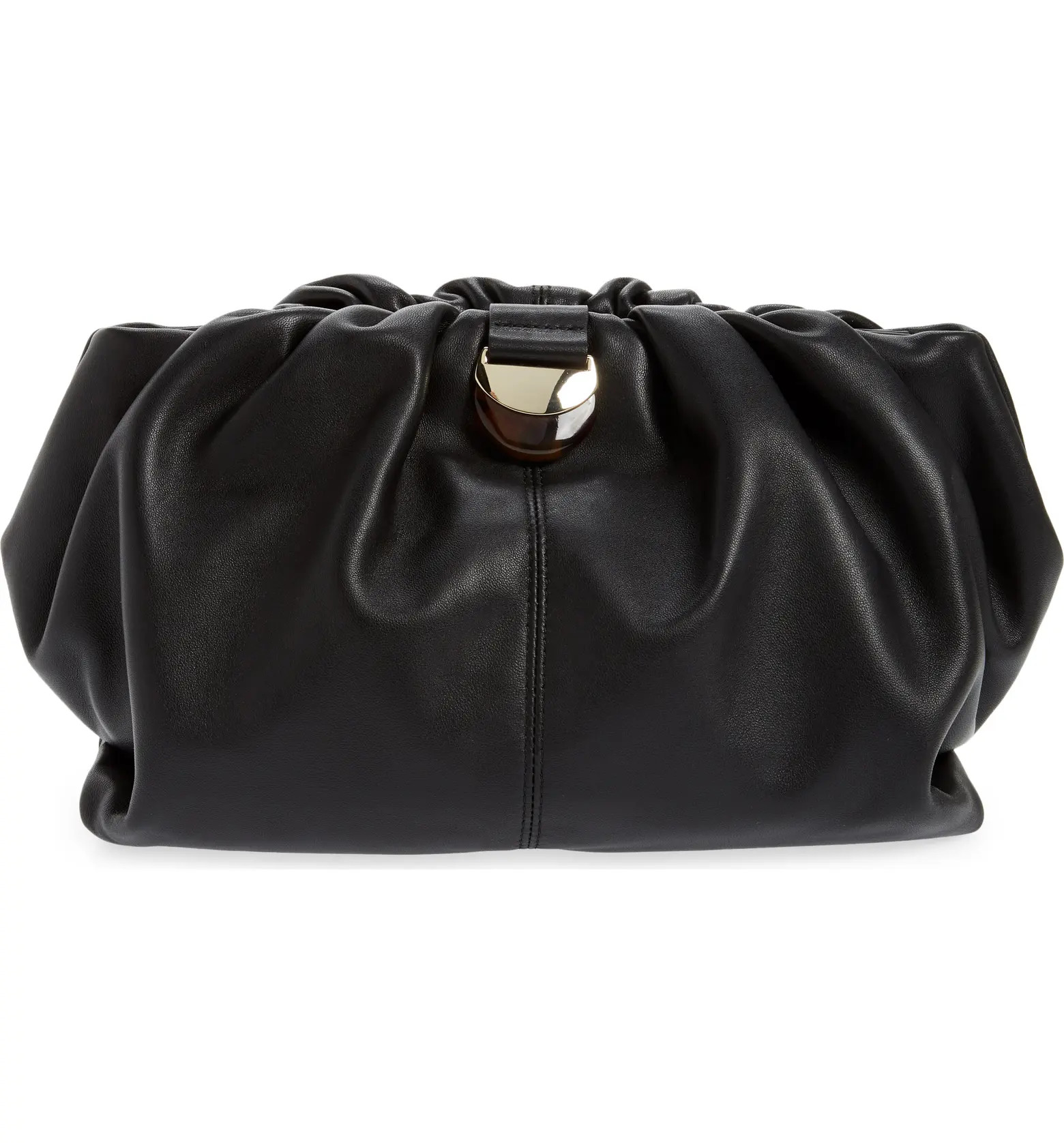 Analeigh Oversize Leather Clutch | Nordstrom