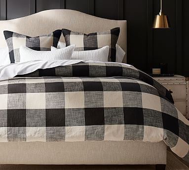 Bryce Buffalo Check Cotton Duvet Cover | Pottery Barn (US)