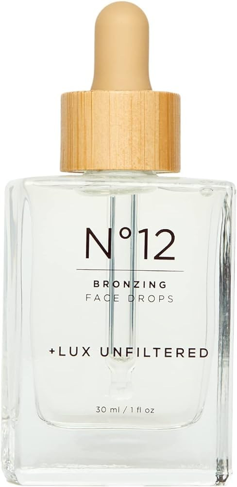 +Lux Unfiltered N°12 Bronzing Self Tanning Drops in Fragrance Free - Gluten Free, Cruelty Free, ... | Amazon (US)