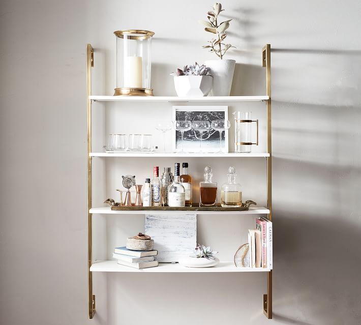 Olivia Wall Mounted Shelves | Pottery Barn (US)