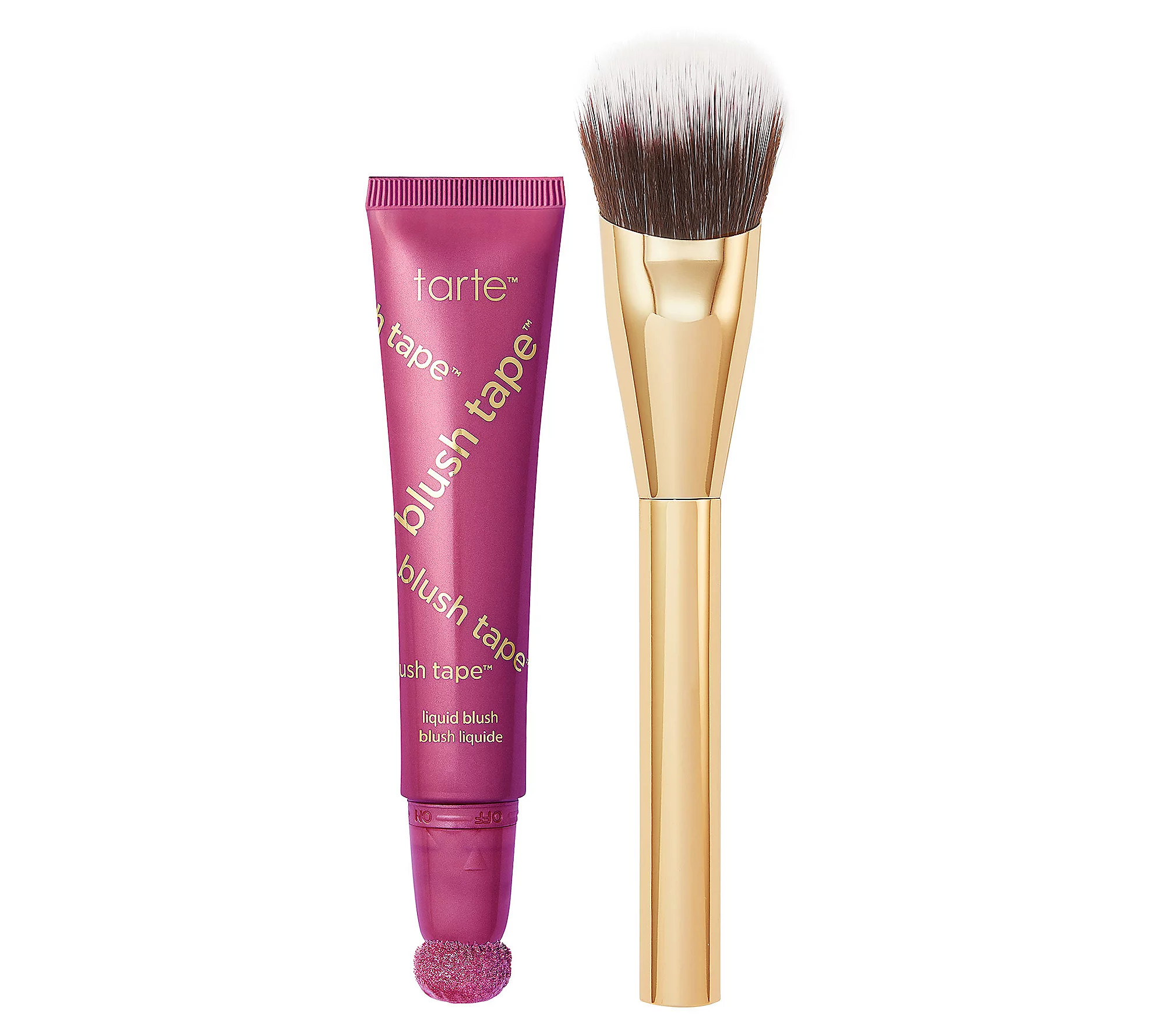 tarte Satin Blush Tape Blush Wand & Brush | QVC
