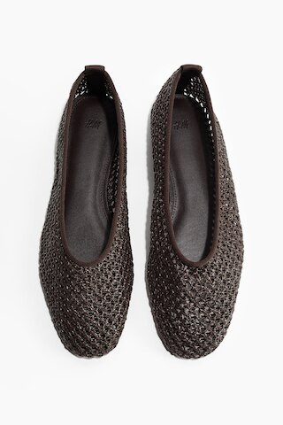 H & M - Braided Flats - Brown | H&M (US + CA)
