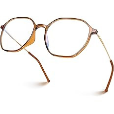 VISOONE Light Weight TR90 Blue Light Blocking Glasses Frame with Anti Glare Eye Protection for Wo... | Amazon (US)