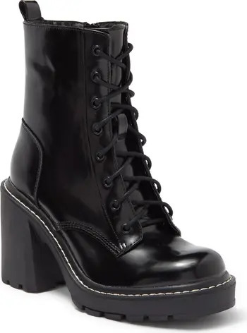 Madden Girl Lion Block Heel Lug Sole Boot | Nordstromrack | Nordstrom Rack