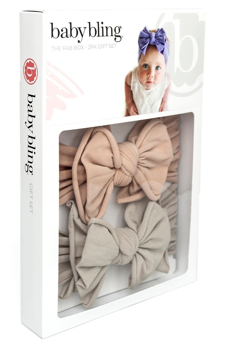 2-Pack Bow Headbands | Nordstrom