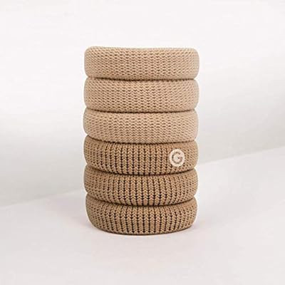 GIMME Bands No Break Thick Hair Ties, 6PC. Available in eight different styles, also available a ... | Amazon (US)