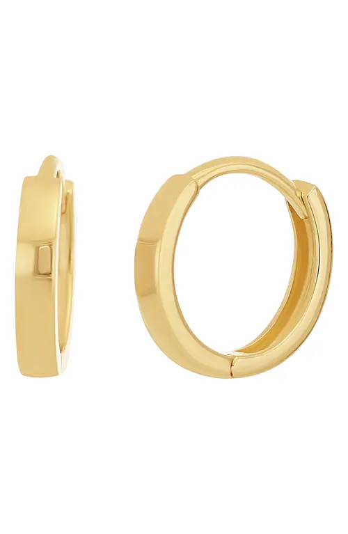 Bony Levy 14K Gold Huggie Hoop Earrings in 14K Yellow Gold at Nordstrom | Nordstrom