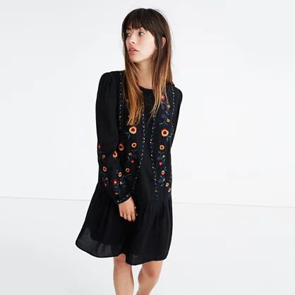 Sézane® Embroidered Elise Dress | Madewell