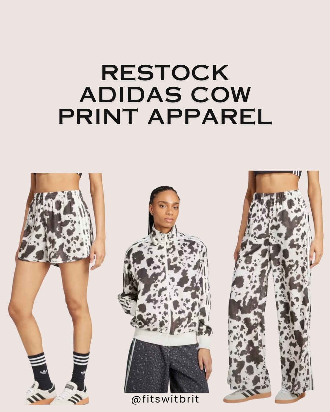 Restock Adidas Cow Print Apparel

#LTKStyleTip #LTKFindsUnder100