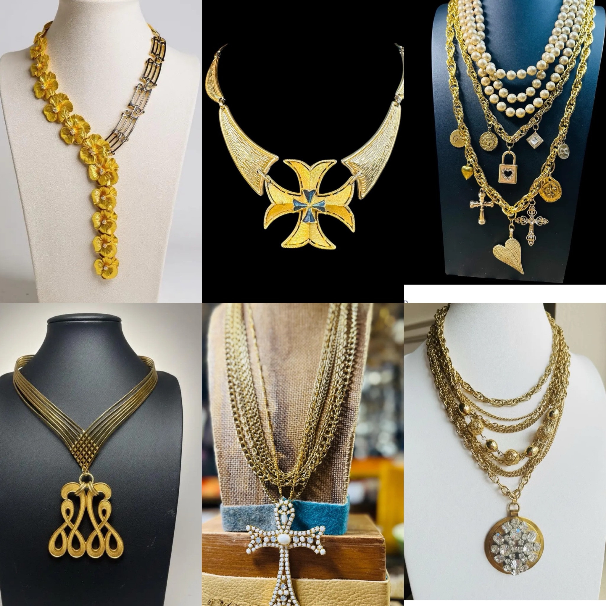 Statement necklaces 