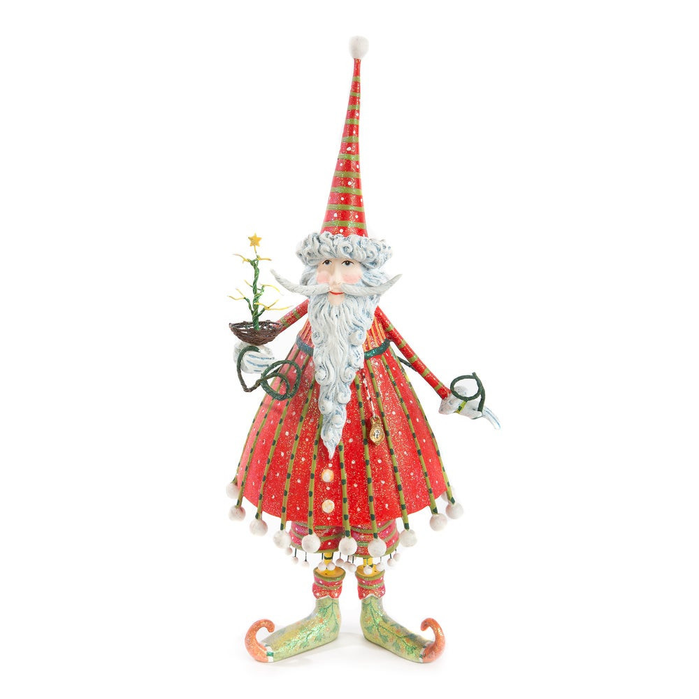 Patience Brewster Dash Away Dashing Santa Figure | MacKenzie-Childs