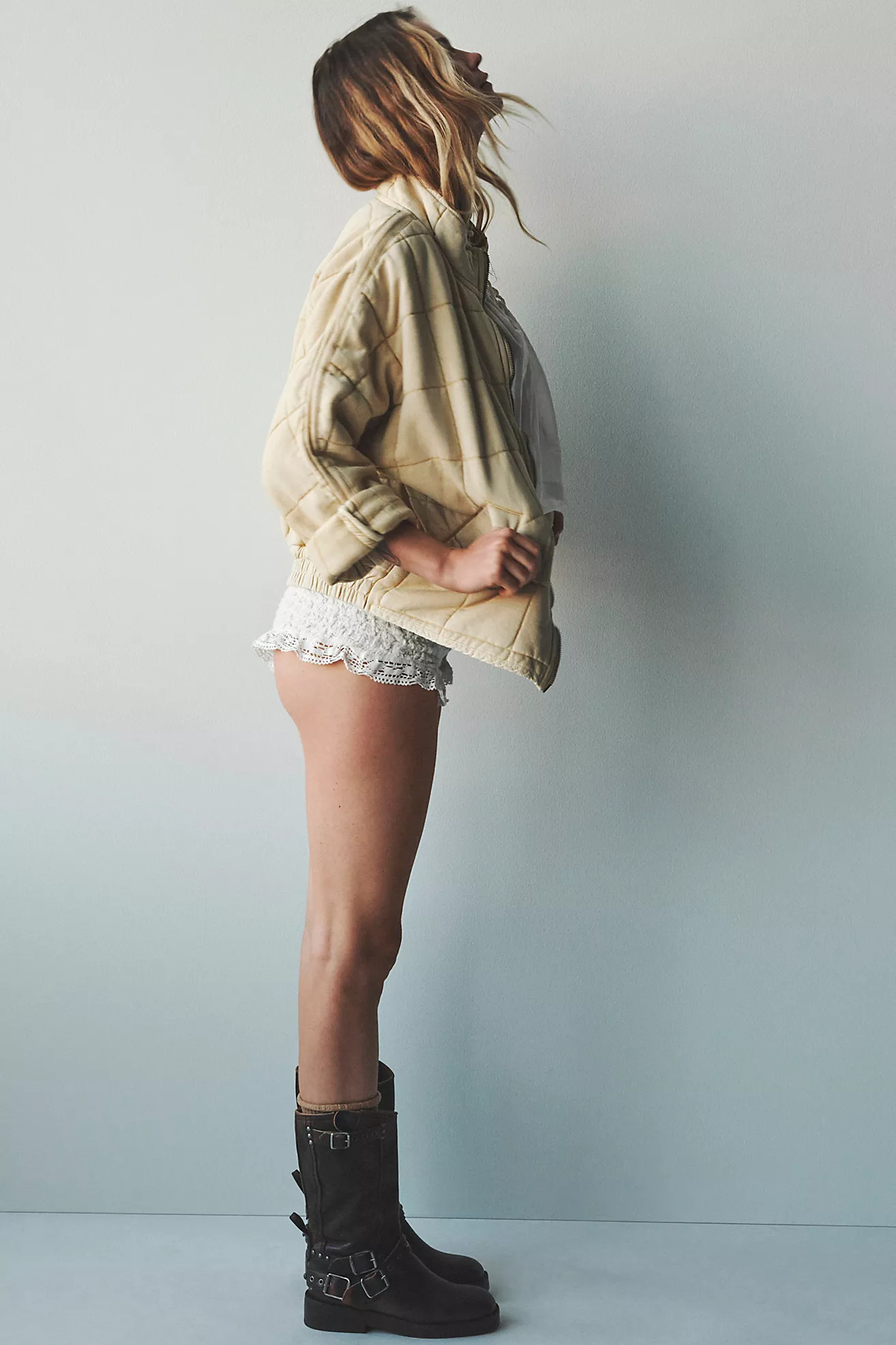 Dolman Quilted Knit Jacket | Free People (Global - UK&FR Excluded)