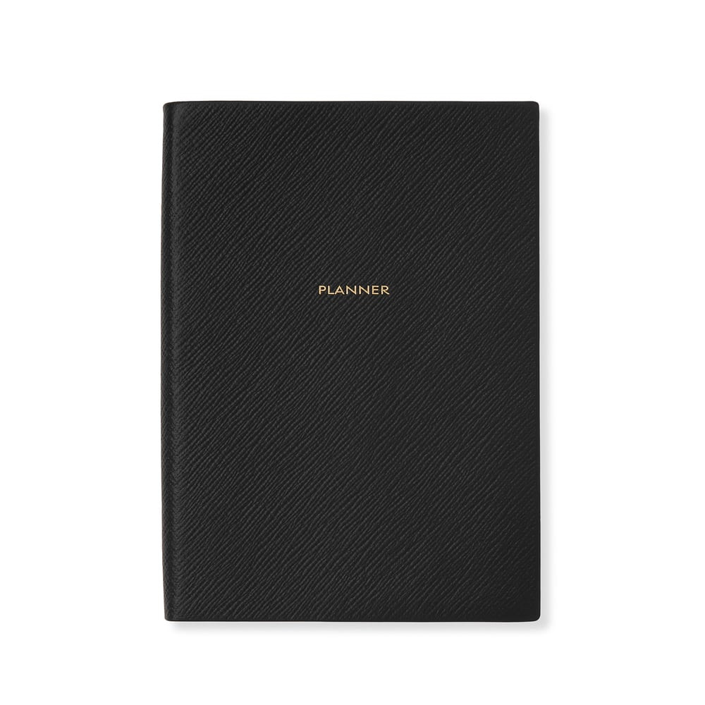 Soho Planner in Panama in navy | Smythson | Smythson