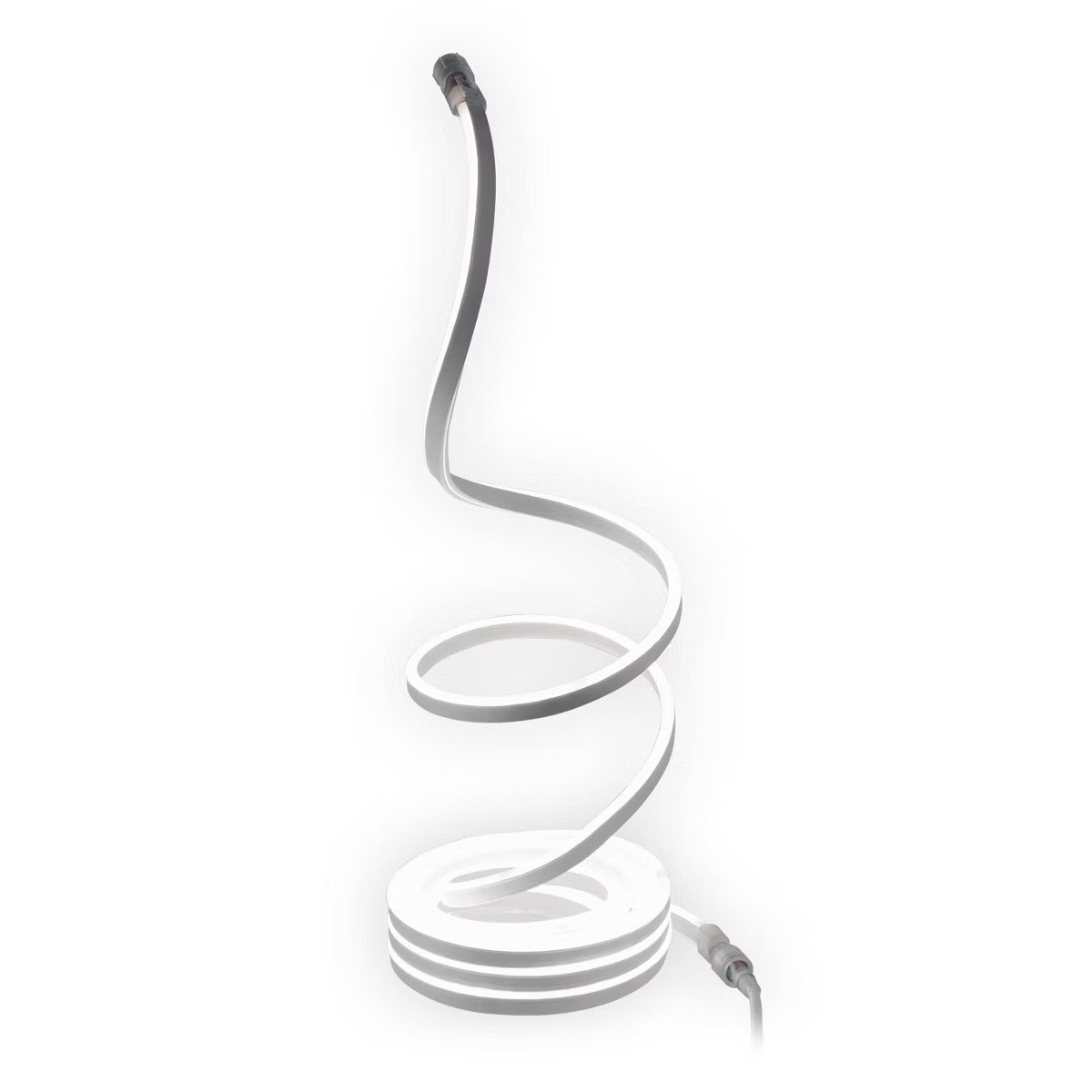 24' Neon LED Flex Rope Light White - Enbrighten | Target