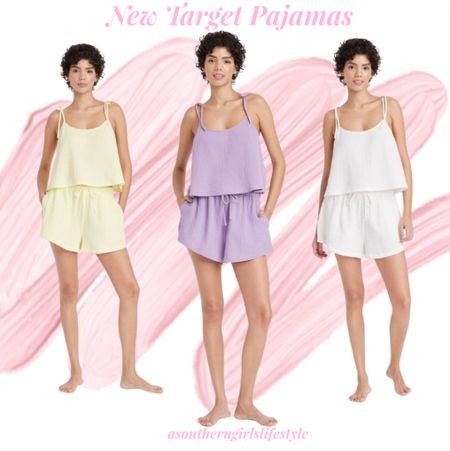 New & On Sale - Colsie Cotton Gauze Tank Top & Shorts Pajama Set - great for those extra hot summer days & nights!

Yellow, Purple & White 

Target.

#LTKFindsUnder50 #LTKSaleAlert #LTKSeasonal
