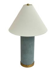26.5In Linen Wrapped Table Lamp | TJ Maxx
