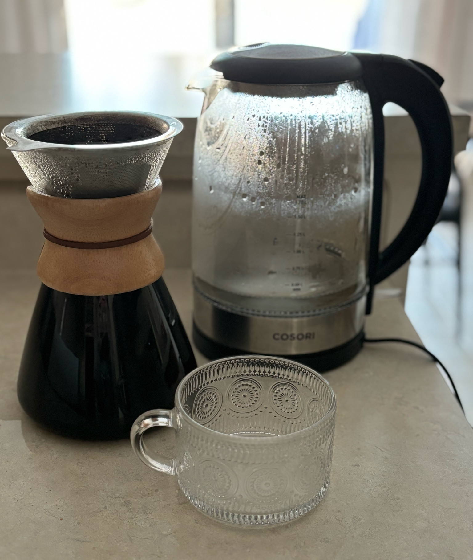 I LOVE coffee! But traditional coffee makers are full of toxic chemicals and microplastics that seep into your cup of Joe! Here is how I make my nontoxic coffee at home! Linked below 

#LTKhome