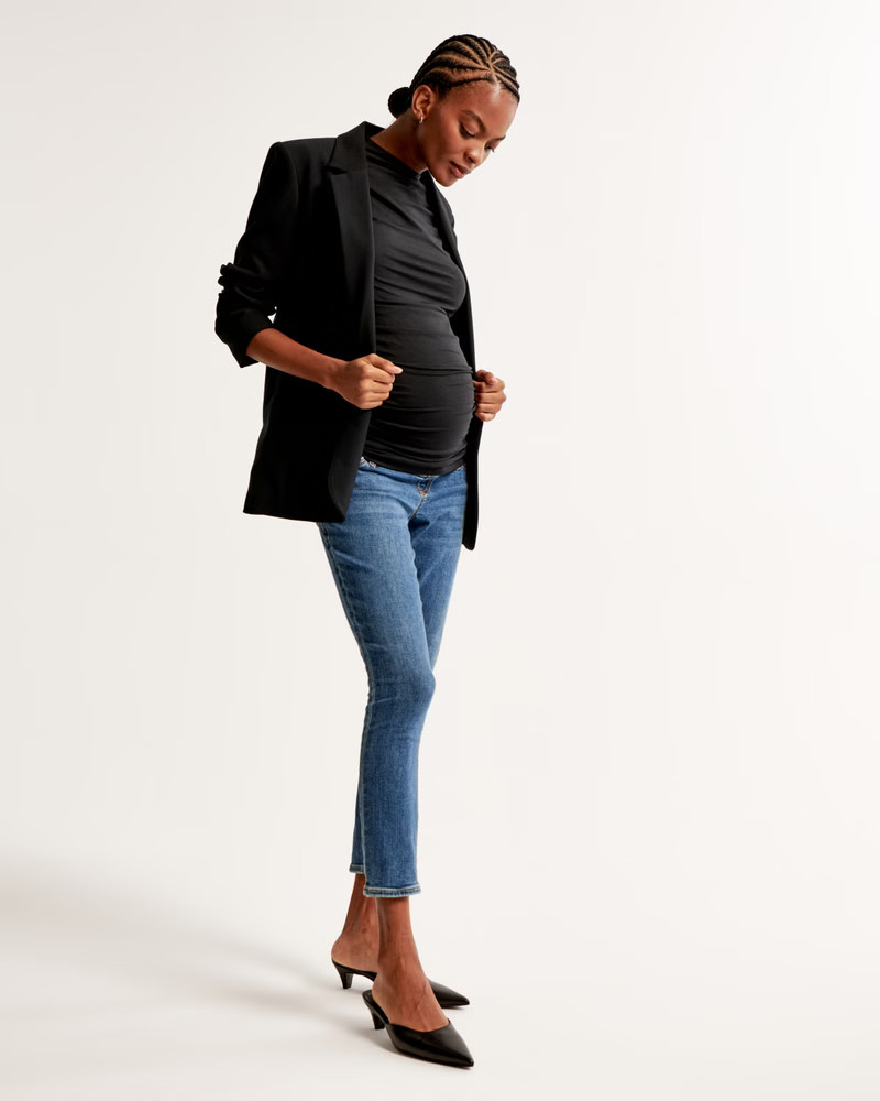 Women's Maternity Jean Legging | Women's Clearance | Abercrombie.com | Abercrombie & Fitch (US)