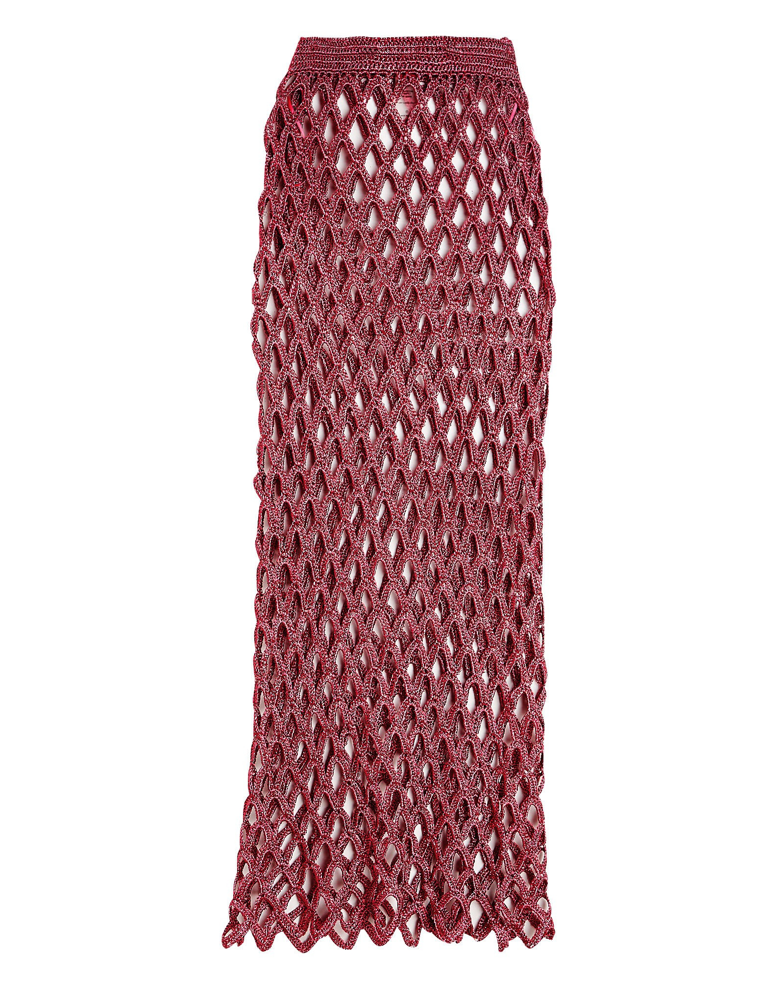 Finn Metallic Cover-Up Midi Skirt | INTERMIX