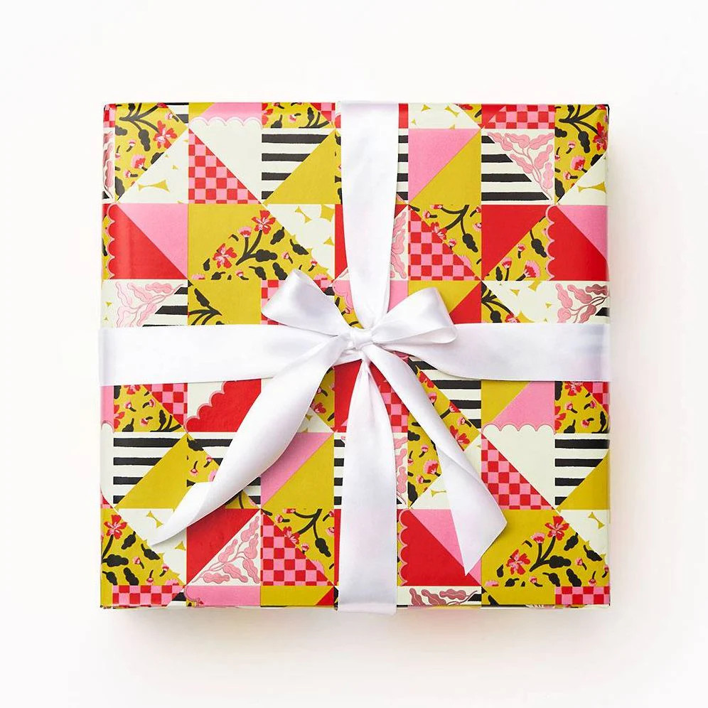 Patchwork Wrapping Paper | Paper Source