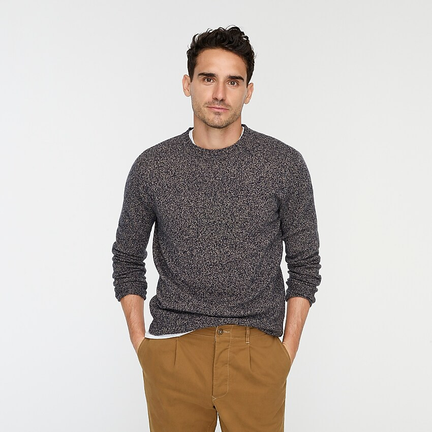 Rugged merino wool crewneck sweater | J. Crew US