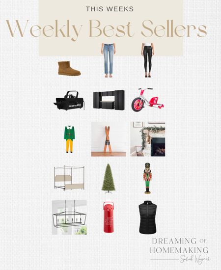 Weekly Best Sellers 

Walmart / Wayfair / Home Depot / Purple Rose Home / World Market 

#LTKsalealert #LTKHoliday #LTKSeasonal