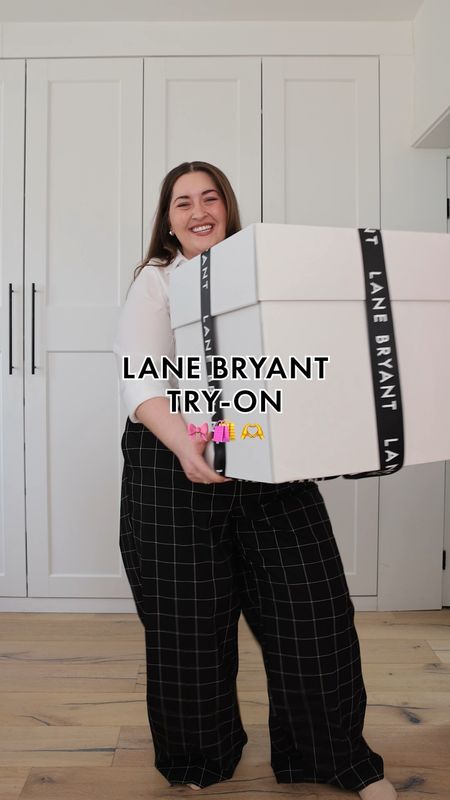 Lane Bryant try-on! 

Sizing: 22 regular in all pants (20 would have been best fit - has elastic waistband) / 18 in white button-down / 20 in trench coats /  18/20 in tanks / 20 in blazers / 20 in belt 

#LTKstyletip #LTKworkwear #LTKplussize
