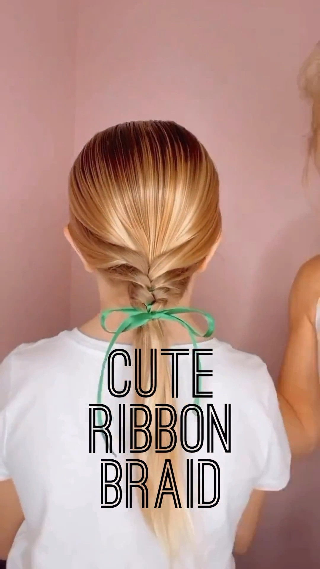 CUTE RIBBON BRAID 🩷 This is such a cute and easy hairstyle for girls! No hair elastic is needed for this one! Always comes out looking so pretty! I’m sharing my favorite hair products below! Love for you to follow us for our daily hairstyles! ✨

#LTKBeauty