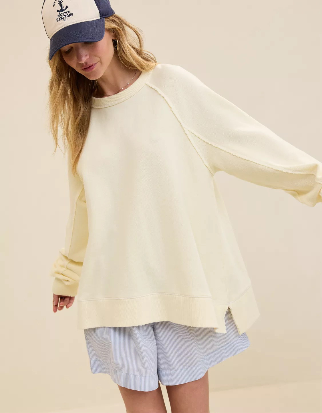 Aerie East West Crew Sweatshirt | Aerie