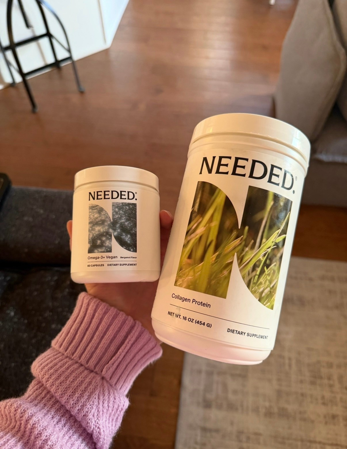 Love these! Prenatal Omega-3, and Protein Powder from Needed. 

#LTKBaby #LTKKids #LTKBump