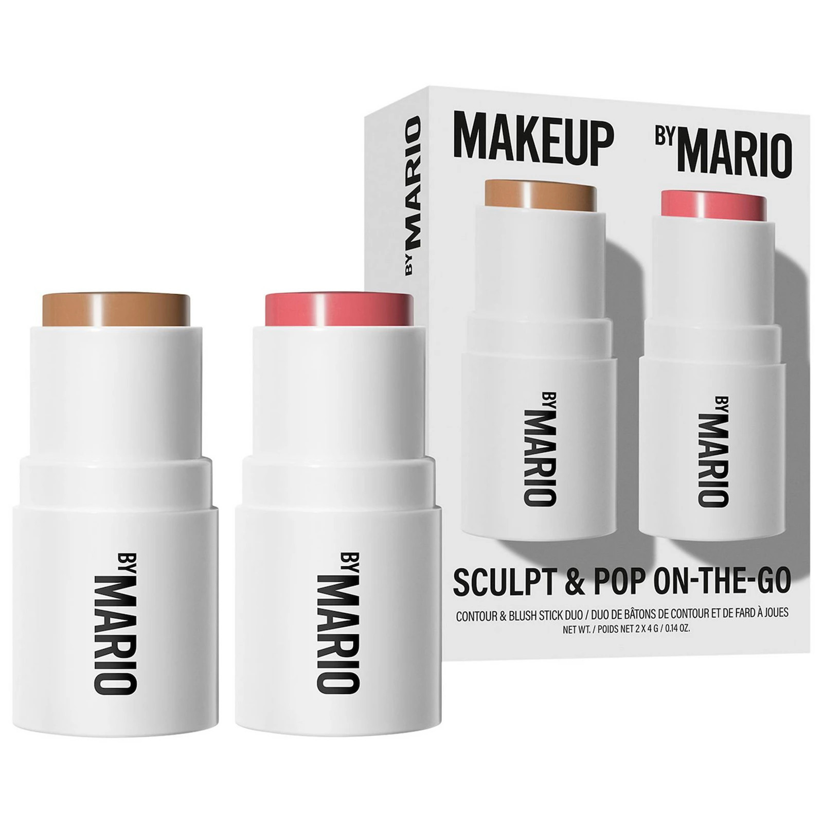 MAKEUP BY MARIO Mini Sculpt & Pop On-The-Go, Size: .28 Oz, Light Medium & Sweet P | Kohl's