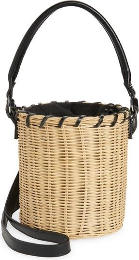 Wicker Bucket Bag Beige Bag Bags Summer Outfits Budget Fashion | Nordstrom