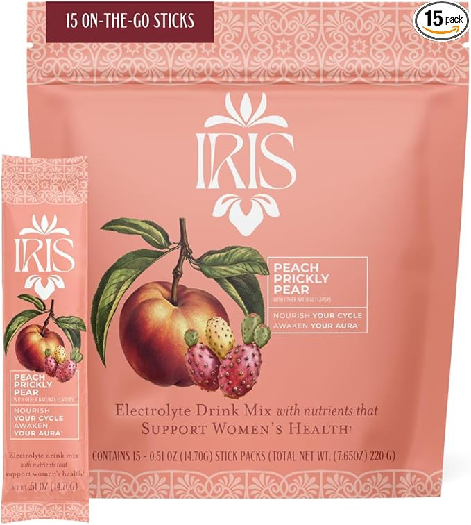 Iris Hormone Health Electrolyte Drink Mix | PCOS Support + Ovarian Function | 40:1 Myo & D‑Chir... | Amazon (US)