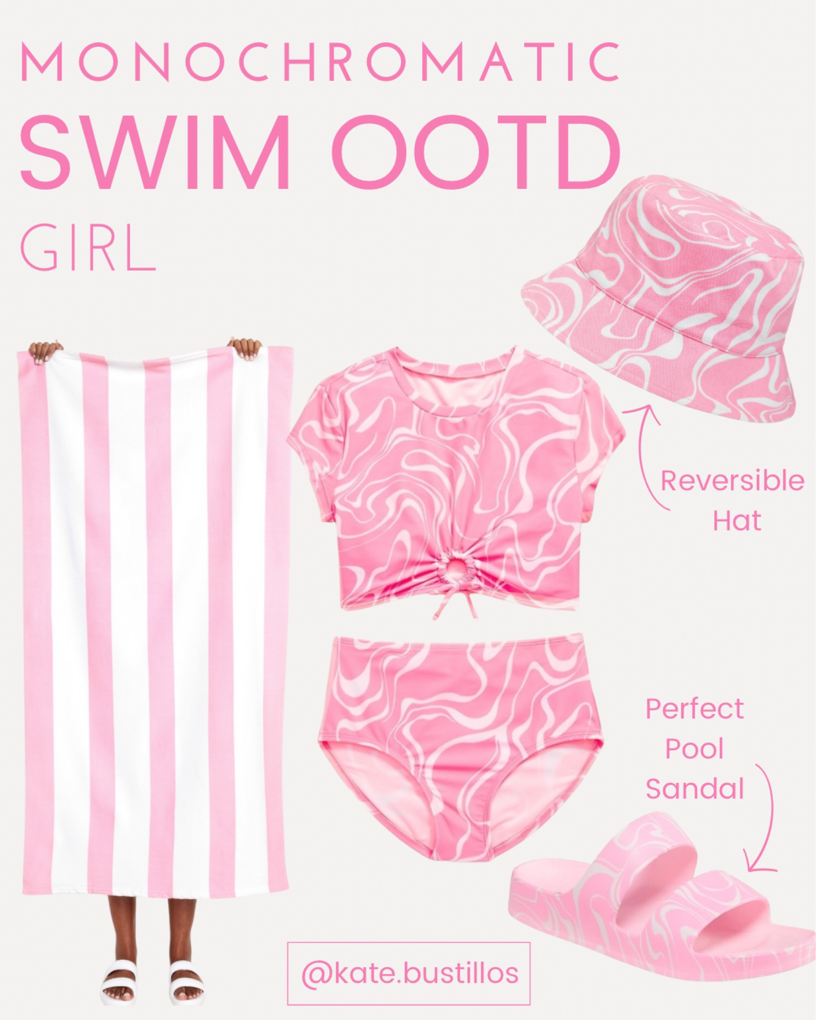 I love a monochromatic look, so why not have one for the pool! 💕🩷💓

#swim #swimsuit #summer #girl #girlmom #beachoutfif

#LTKActive #LTKSeasonal #LTKkids