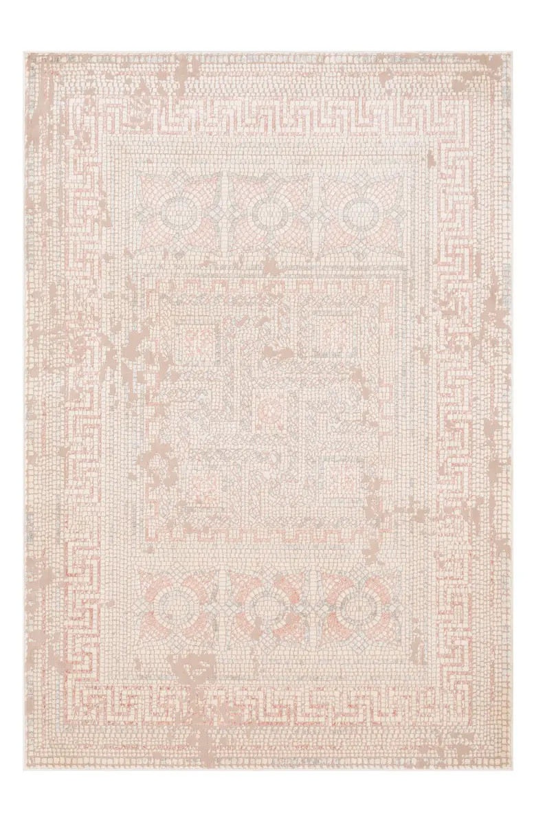 Venezia Distressed Tile Area Rug | Nordstrom