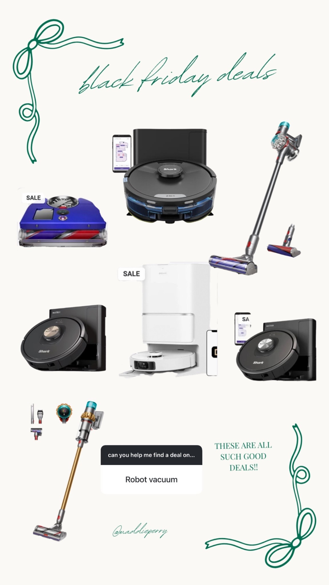 Black Friday deals for vacuums! 

#LTKGiftGuide #LTKHoliday #LTKCyberWeek