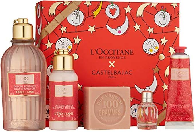 L'Occitane Silky Roses et Reines Bath & Shower Gel, 8.4 fl. oz. | Amazon (US)