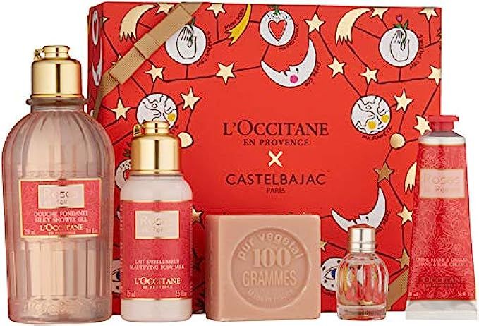 L'Occitane Silky Roses et Reines Bath & Shower Gel, 8.4 fl. oz. | Amazon (US)