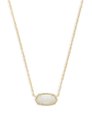Elisa Gold Extended Length Pendant Necklace in Dichroic Glass | Kendra Scott | Kendra Scott