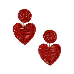 Red Rattan Hearts | Neely Phelan