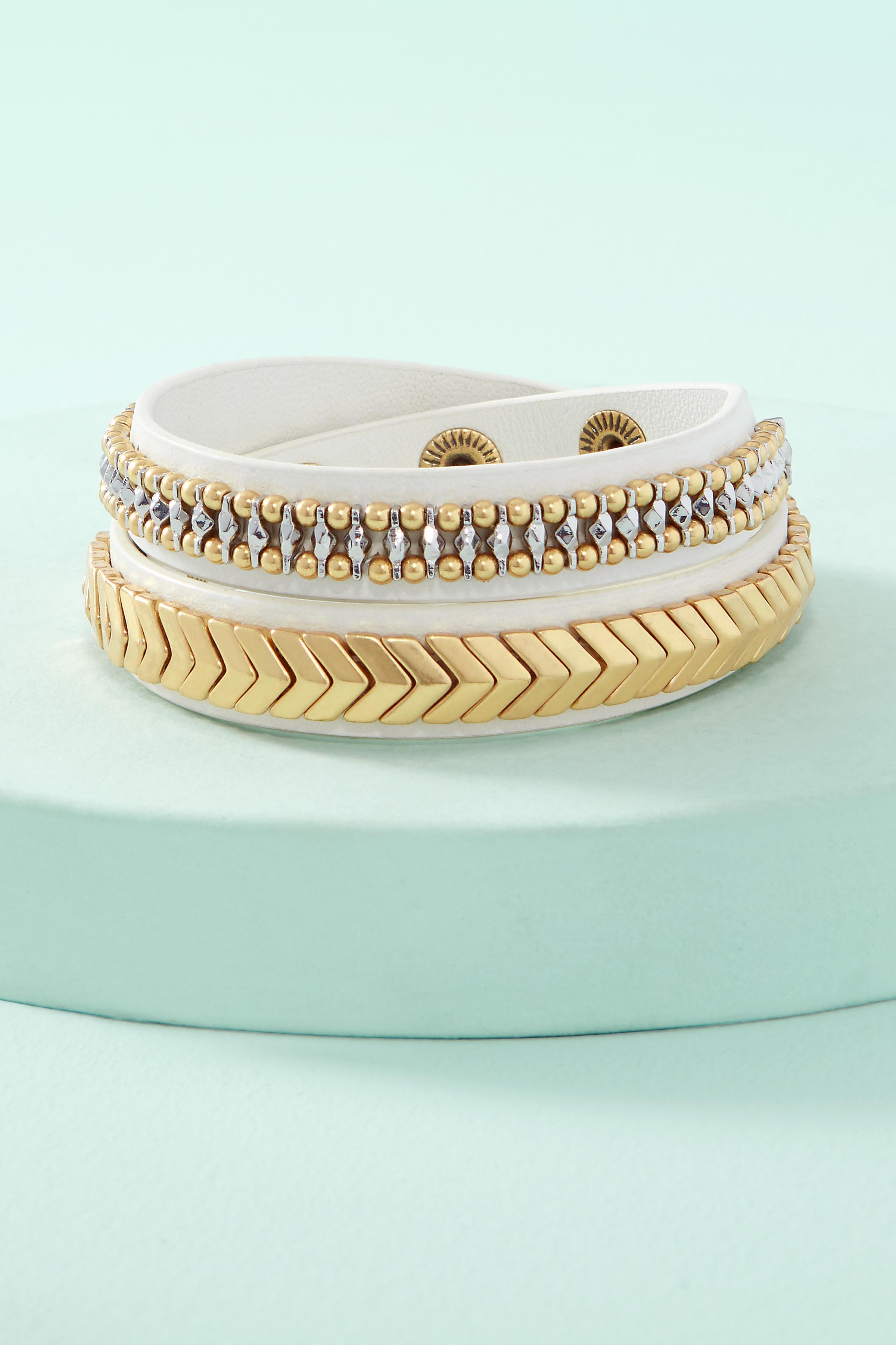 Gilded Path Double Wrap Bracel... | Stella & Dot (US)