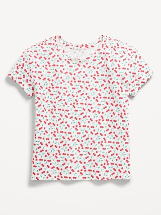 Printed Softest Short-Sleeve T-Shirt for Girls | Old Navy (US)