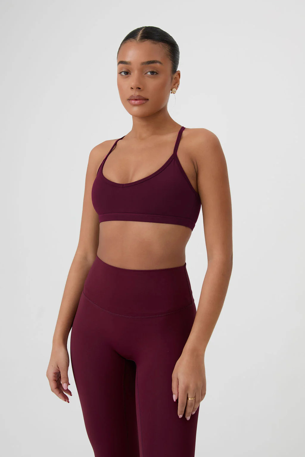 SECOND SKIN BASIC BRA - MERLOT | Another Version