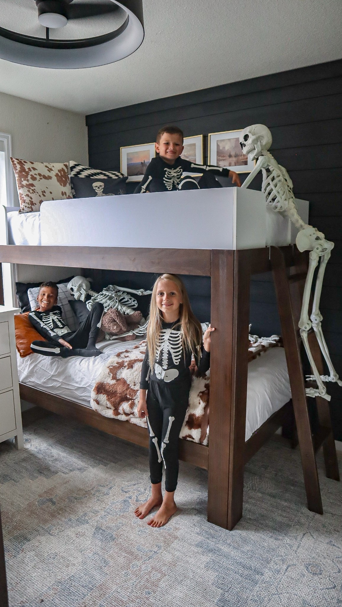 When the @maxandlilyfurniture bunk beds are made with good bones 💀
Pretty sure the kids have never loved bedtime more—though their skeleton crew might be overstaying their welcome 😂
#mymaxandlily #ad

#LTKFamily #LTKHome #LTKKids