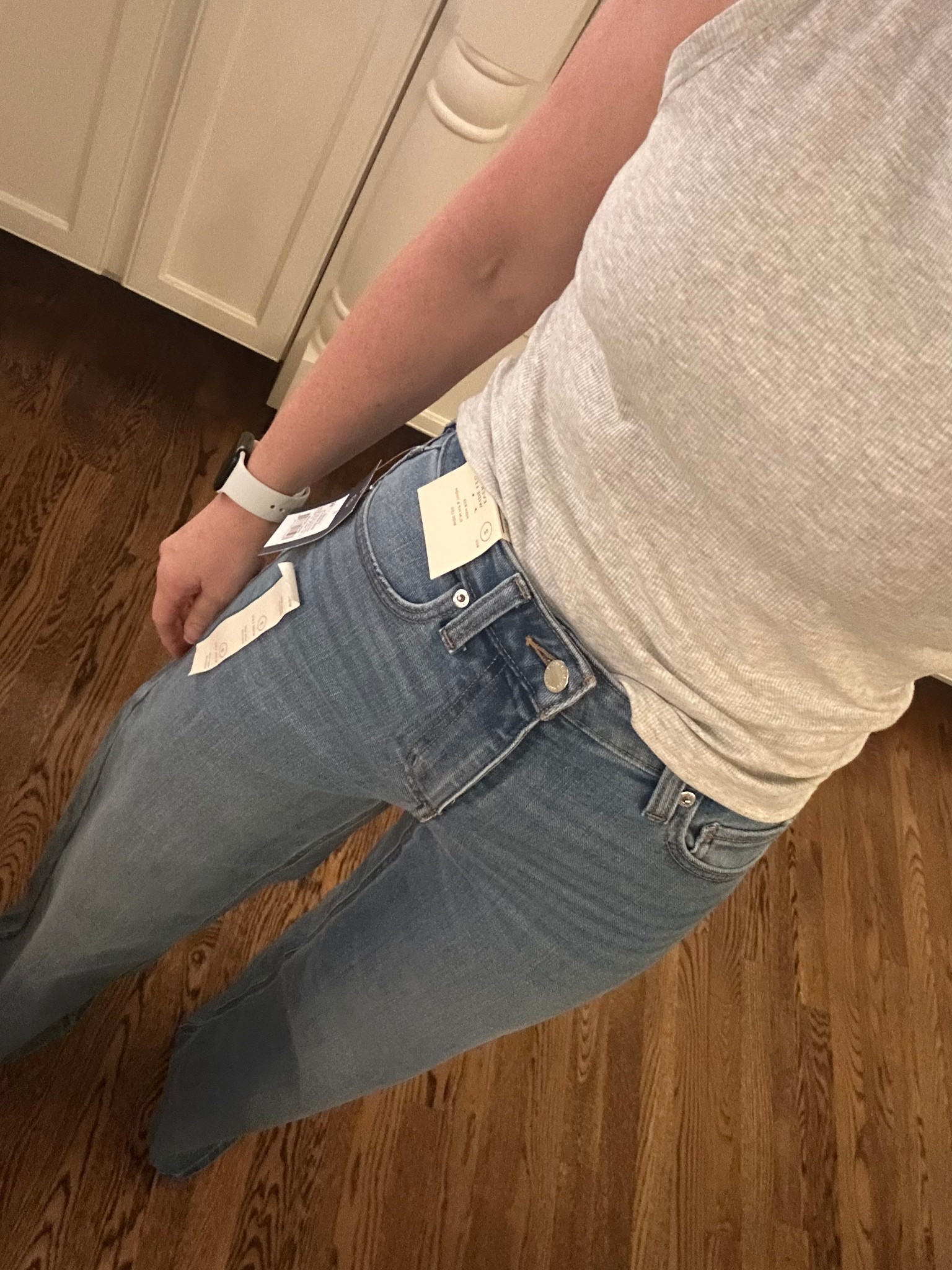 Just got these jeans and couldn’t wait to try them all! On sale for $20! Run! 🏃🏼 the fit is perfect. Wearing a 4 , could’ve maybe worn a 2. They do have some stretch.  And the straight legs are also $20! Maybe the best ones I’ve found.￼Most clothing is 30% off right now with target Circle! All athletic wear is 40% off! ￼

#LTKOver40 #LTKActive #LTKSaleAlert